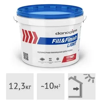Danogips Fill&Finish Light 10 л (123 кг)