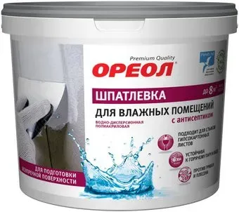 Ореол Discont Для влажных помещений с антисептиком 1.5 кг