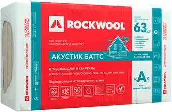 Rockwool Акустик Баттс 1000x600x100 мм