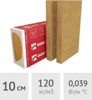 Rockwool Фасад Баттс Оптима 100 мм