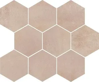 Opoczno Arlequini Mosaic Hexagon 337x280 ND032-009