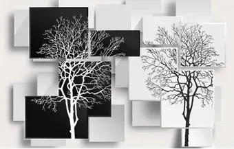 Citydecor Дерево 3D Инь-Янь 400x254