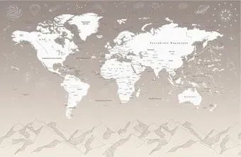 Citydecor Карта мира 25 (400x260см)