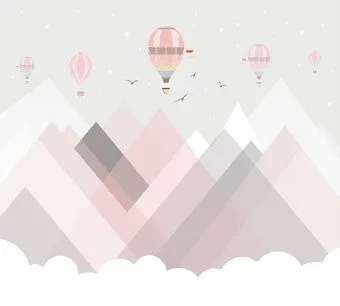 Vimala Розовые горы с шарами 270x300