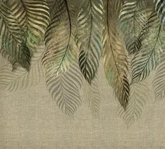 Vimala Пальмовые листья золотые 270x300