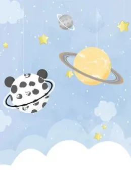 Vimala Космос акварель 270x200