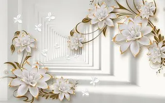 Vimala Золотые цветы в туннеле 270x400