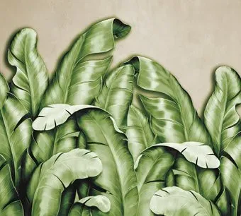 Vimala Банановые листья зеленые 270x300