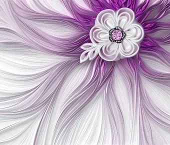 Vimala 3D Сиреневые лепестки 270x300