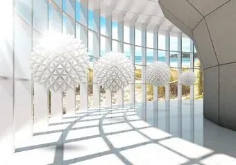 Vimala 3D Острые шары у окна 270x400