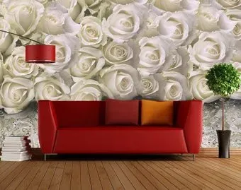 Citydecor Розы с каплями росы 468x265