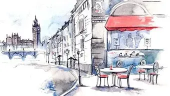 Citydecor Лондон акварель 468x265
