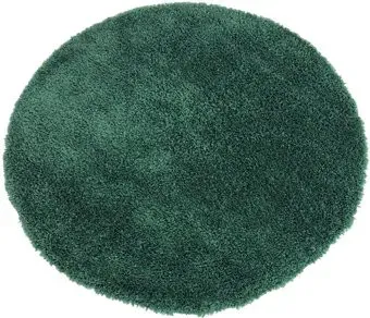 LAXMI Fluffy 01 круг (1.6x1.6, Dark Green)