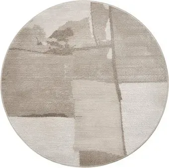 LAXMI Comfort 461 круг (1.2x1.2, Cream/Beige)