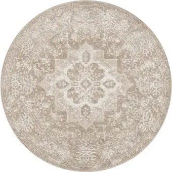 LAXMI Comfort 329 круг (1.2x1.2, Beige/Beige)