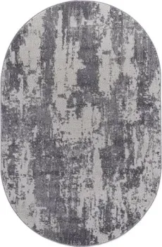 Merinos Naturel F229-OVAL-GRAY (1.5x2.3)