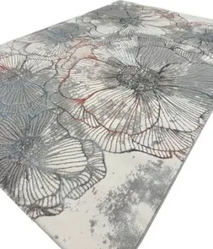Radjab Carpet Амальфи Прямоугольник A5777A (2.4x3.4, Cream/L.Grey)