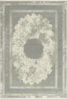 Radjab Carpet Амальфи Прямоугольник A5000A (2x2.9, Cream/L.Grey)