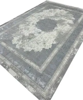 Radjab Carpet Амальфи Прямоугольник A5000A 13657 (1.6x3, Cream/L.Grey)