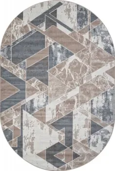Merinos Sierra F354-OVAL-BEIGE-BLUE (2х4)