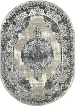 Bossan Rome D074A-GRI-BEJ-OVAL (2x2.9)