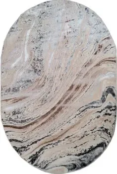 Bossan Rome 3563A-KREM-BEJ-OVAL (1.2x1.7)