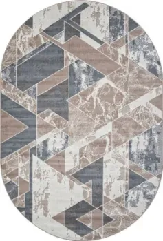 Merinos Sierra F354-OVAL-BEIGE-BLUE (1.5х1.9)