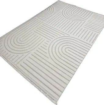Radjab Carpet Поло Прямоугольник PL 255 12536RK (2x2.9, Cream)