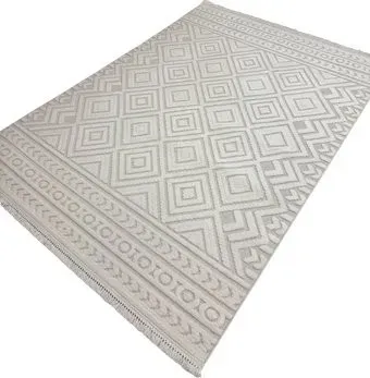 Radjab Carpet Поло Прямоугольник PL 234 12562RK (2.4x3.4, Cream)
