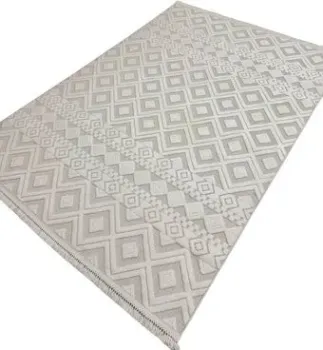 Radjab Carpet Поло Прямоугольник EN 268 12554RK (2x4, Cream)