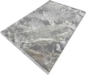 Radjab Carpet Афина Прямоугольник 9012A 12875RK (2x2.9, Grey/Beige)