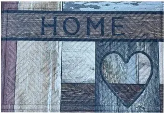 Multy Home Rambo-Lima 43x63 SH50001585 (разноветный/надпись/сердца)