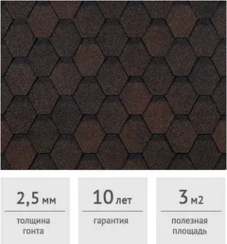 Docke Pie Eurasia шестигранник (коричневый)
