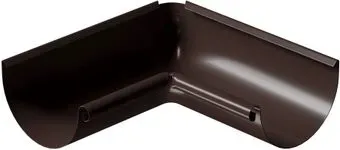 Docke Stal Premium Угол внутренний 90⁰ D125 (шоколад 8019)