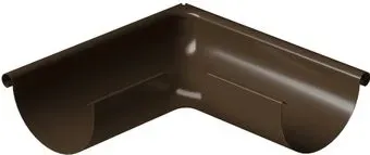 Docke Stal Premium Угол внешний 90⁰ D125 (каштан 8017)
