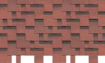 Docke Standard Тетрис (красный RAL 3005)