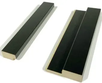 Andlen Decor ПНл-37/ПНп-37 Блэк (2800x64x19 мм/2800x32x19мм)