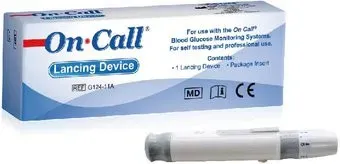 On Call Plus Lancing Device
