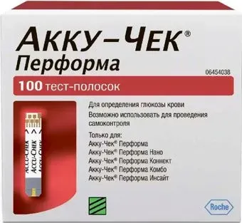 Акку-Чек Performa (100 шт)