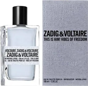 Zadig & Voltaire This is Him! Vibes of Freedom EdT (50 мл)