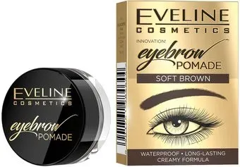 Eveline Cosmetics Cosmetics Eyebrow Pomade Soft Brown