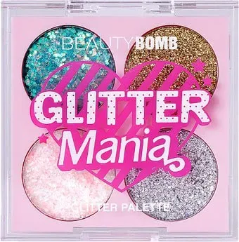 Beauty Bomb Glitter Palette Glitter Mania тон 01