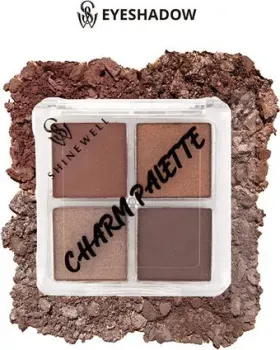 Shinewell Charm Palette LCS2-04 (светло-коричневый/темно-коричневый)