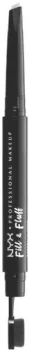 NYX Fill & Fluff Eybrw Pmd Pencil (09 Clear) 0.2 г