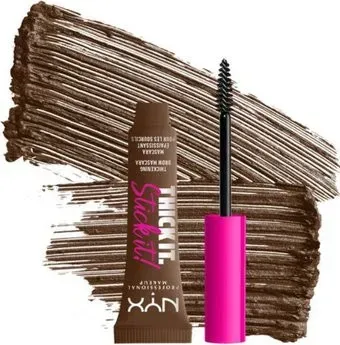 NYX Thick It Stick It Thickening Brow Mascara (06 Brunette) 7 мл