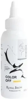 Royal Brow Color Off Remover с экстрактом шелка, бамбука и алое вера 100 мл