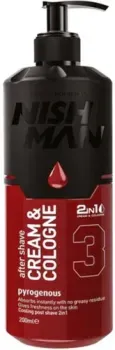 Nishman 03 After Shave Cream Cologne Pyrogeneous 2 in 1 (200 мл)