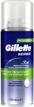 Gillette TGS Sensitive Skin для чувствительной кожи с алоэ (100 мл)