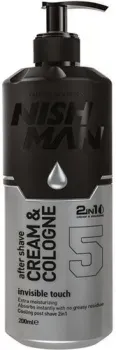 Nishman 05 After Shave Cream Cologne Invisible Touch 2 in 1 (200 мл)