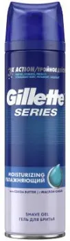 Gillette Moisturizing увлажняющий с маслом какао 200 мл